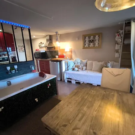 Love-room Discret 40 M2 Les Mimosas Village Avec Terrasse Guest house Bormes-les-Mimosas